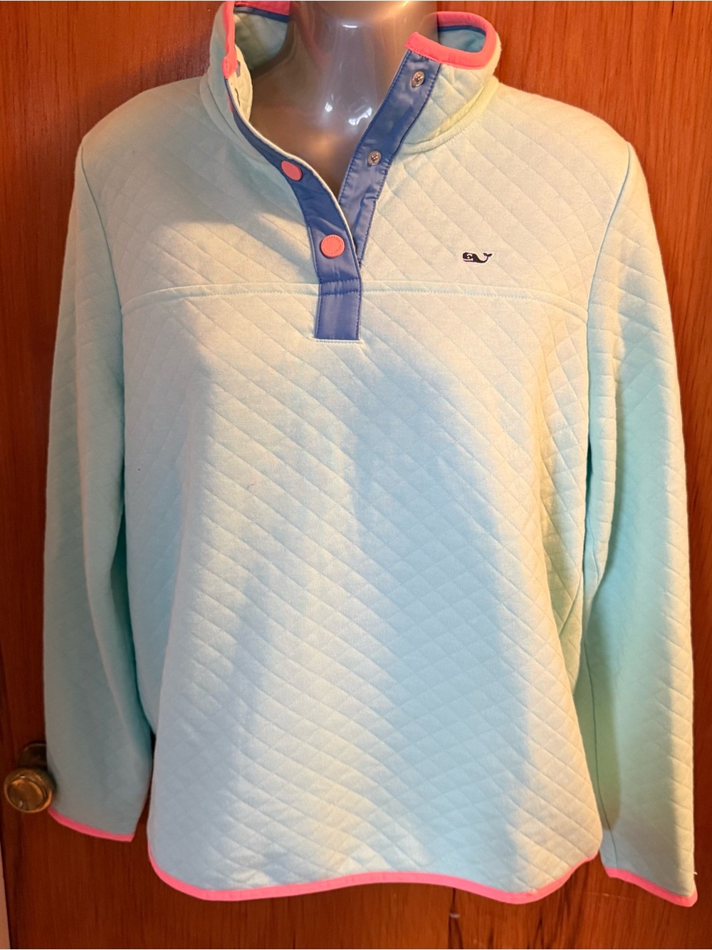 Vineyard Vines Quilted Snap Placket